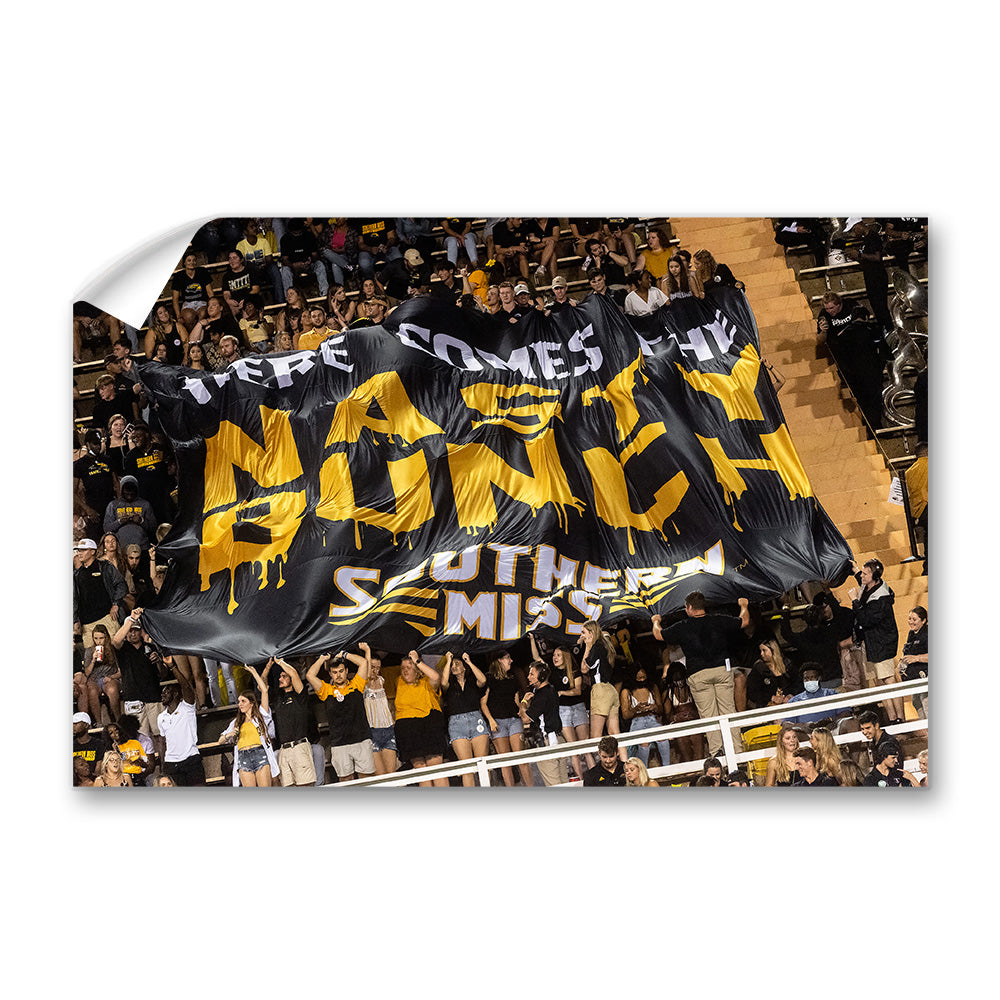 Southern Miss Golden Eagles - Nasty Bunch Southern Miss - College Wall Art  #Canvas