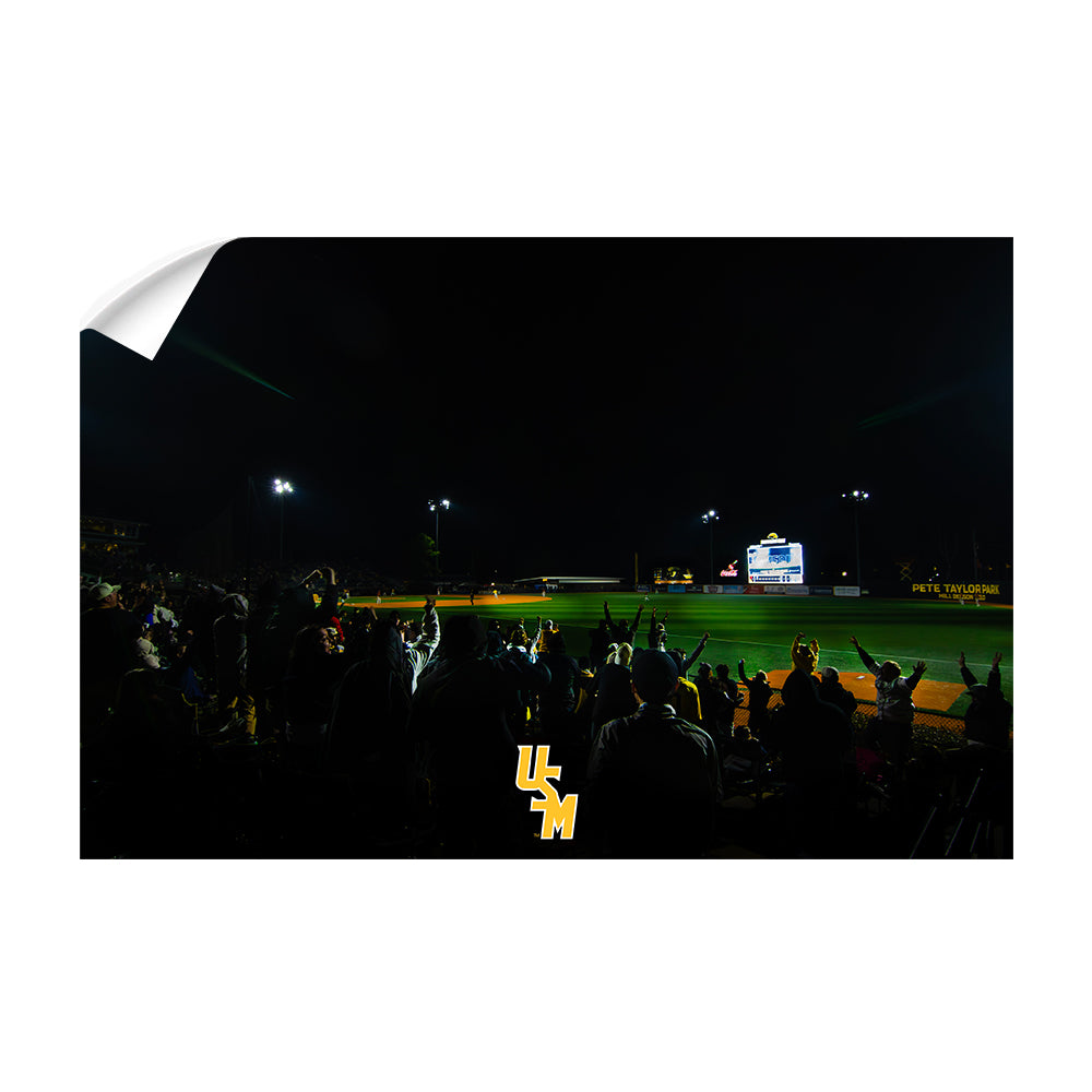 Southern Miss Golden Eagles - Grand Slam from the Right Field Roost - College Wall Art #Canvas
