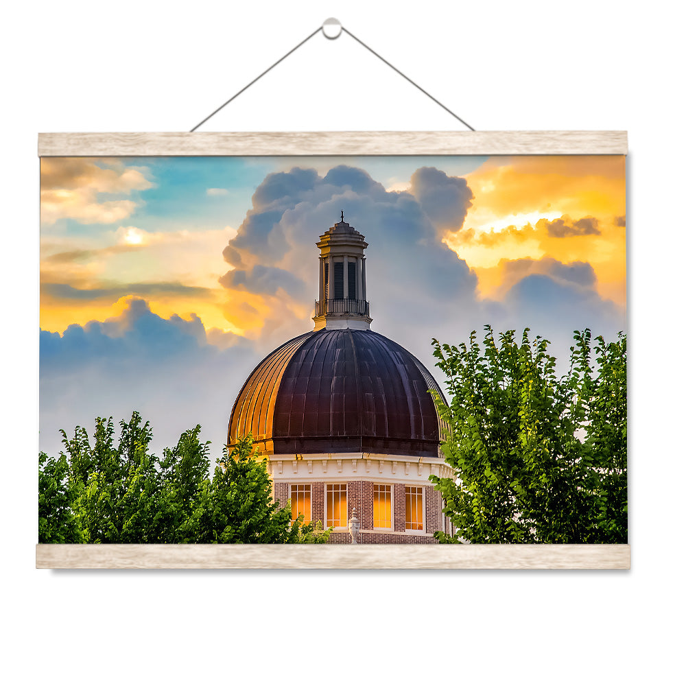 Southern Miss Golden Eagles - Evening Dome - College Wall Art #Canvas