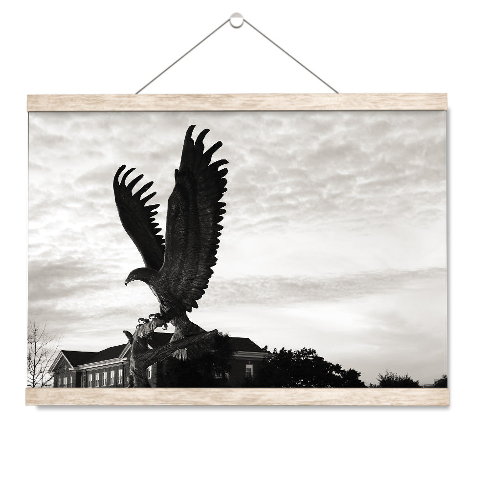 Southern Miss Golden Eagles - Lofty B&W - College Wall Art #Canvas