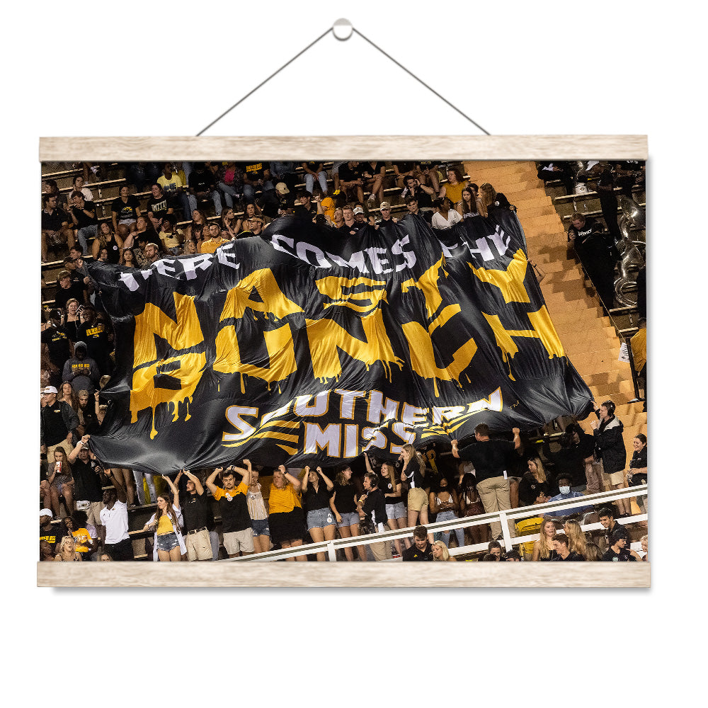 Southern Miss Golden Eagles - Nasty Bunch Southern Miss - College Wall Art  #Canvas