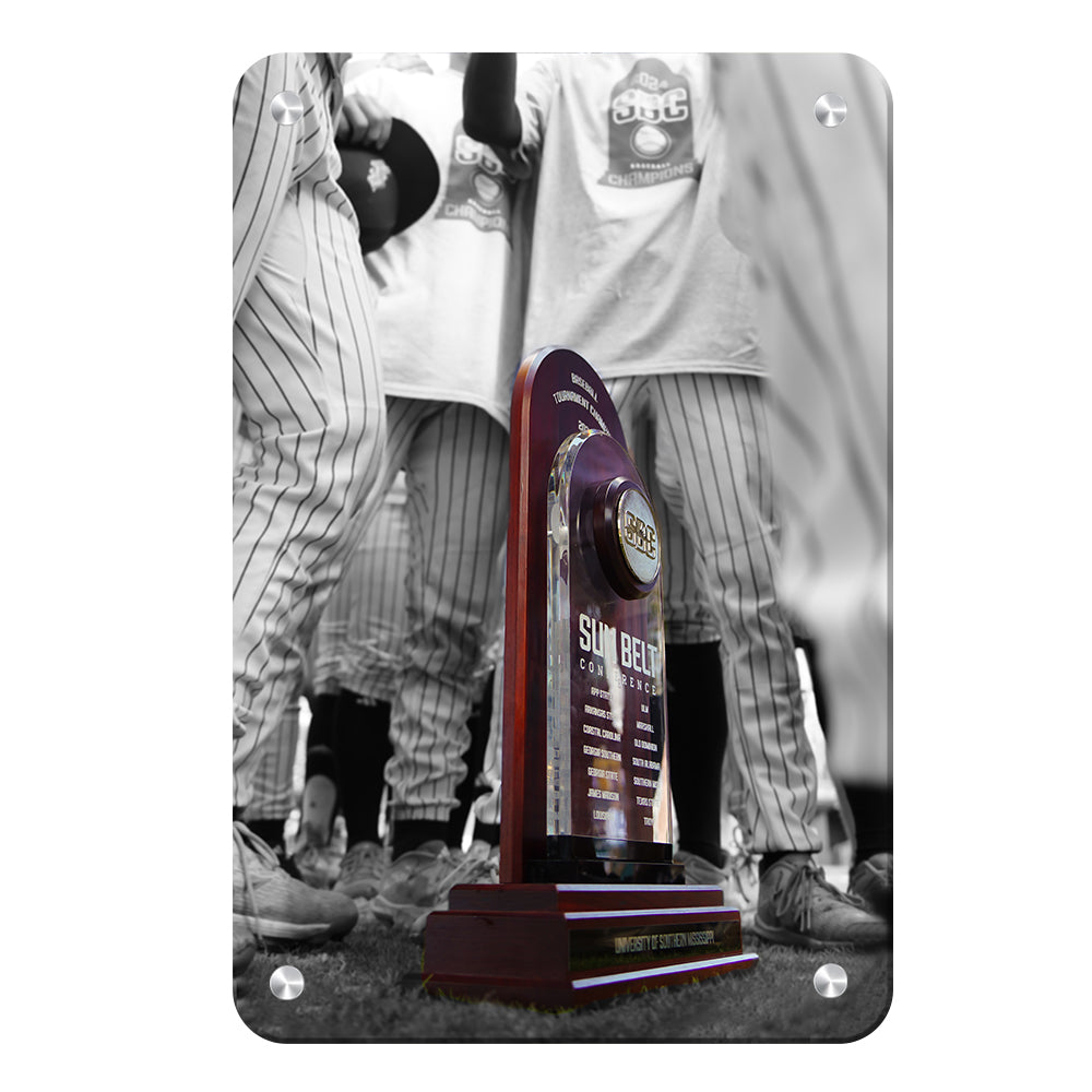 Southern Miss Golden Eagles - Sun Belt Champions - College Wall Art #Canvas
