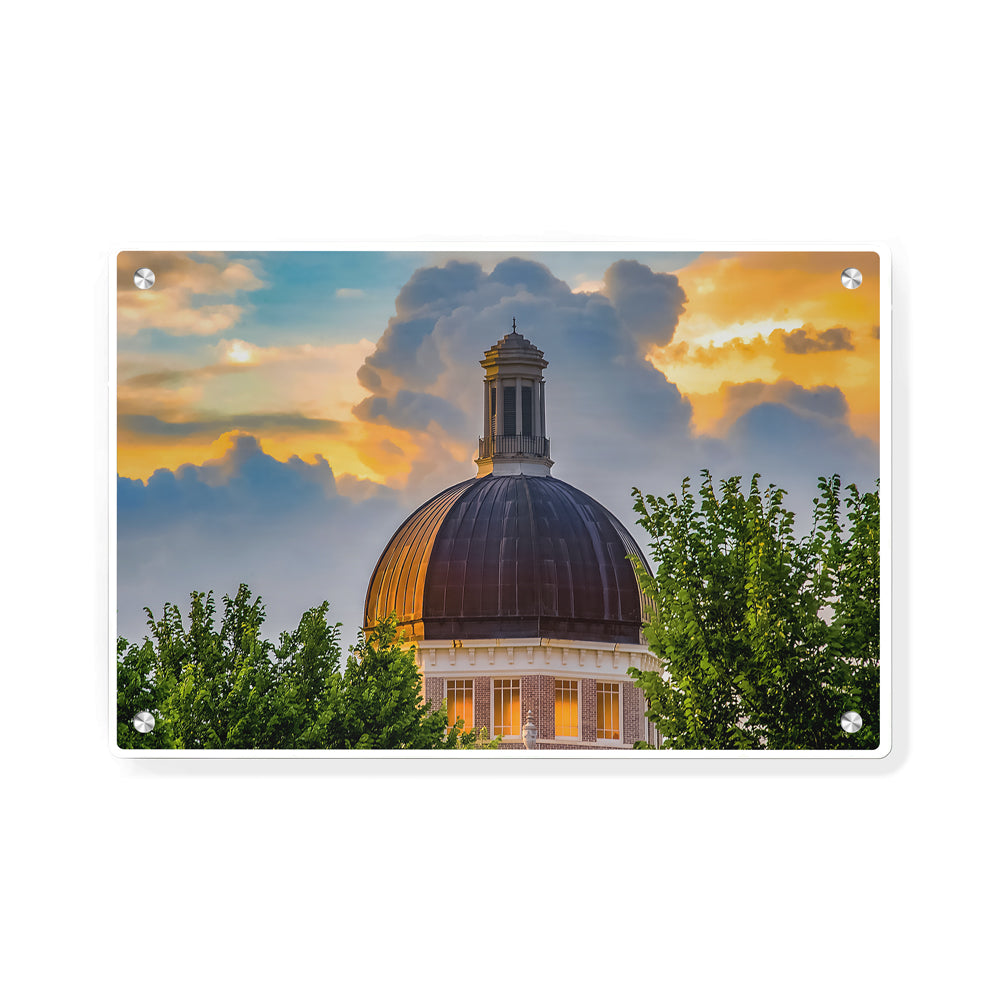 Southern Miss Golden Eagles - Evening Dome - College Wall Art #Canvas