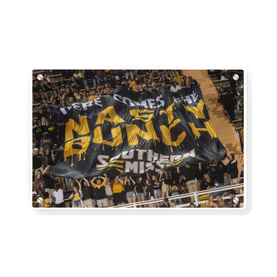 Southern Miss Golden Eagles - Nasty Bunch Southern Miss - College Wall Art #Metal