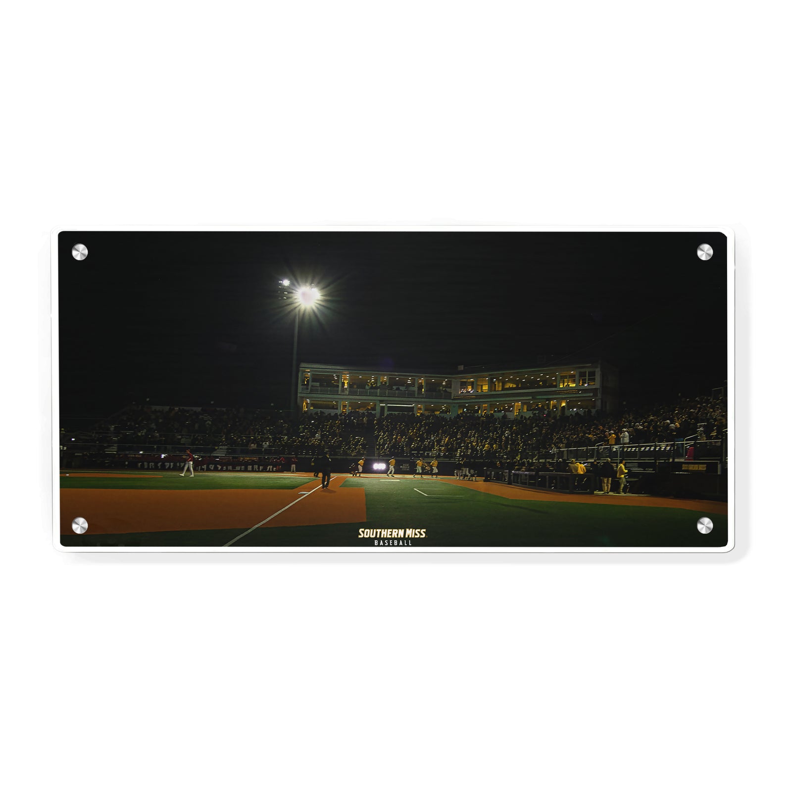 Southern Miss Golden Eagles - Southern Miss Baseball Panoramic - College Wall Art #Canvas