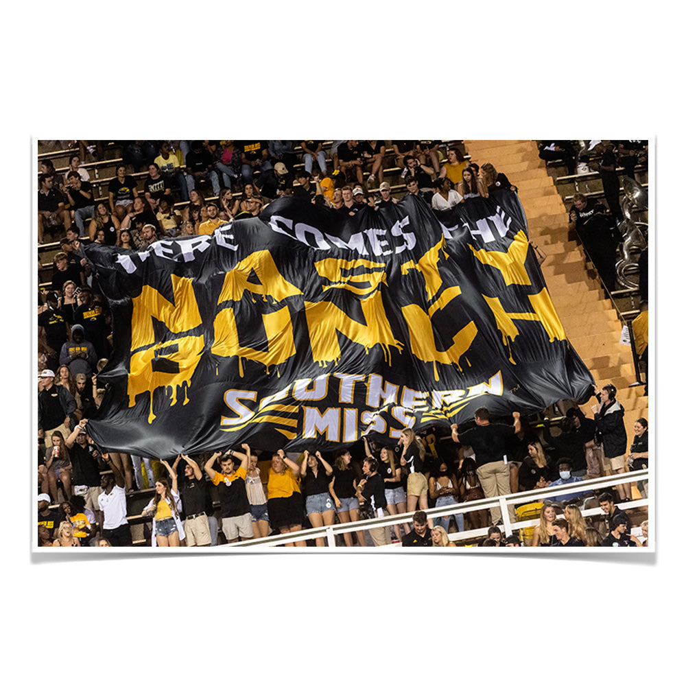 Southern Miss Golden Eagles - Nasty Bunch Southern Miss - College Wall Art  #Canvas