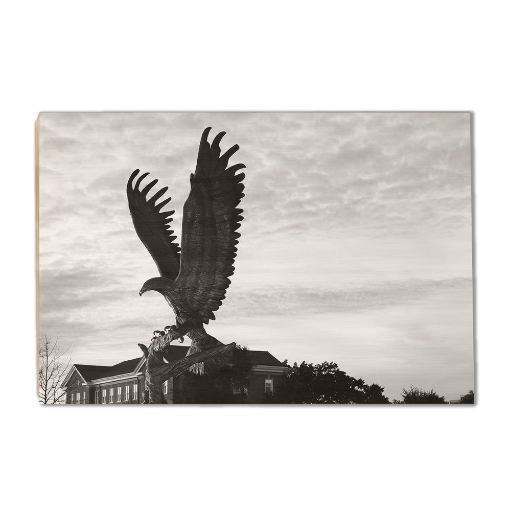 Southern Miss Golden Eagles - Lofty B&W - College Wall Art #Canvas
