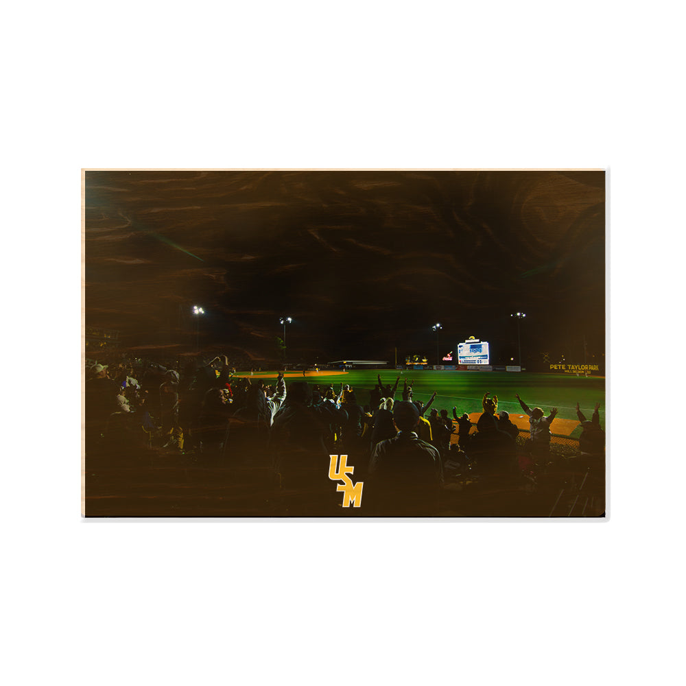 Southern Miss Golden Eagles - Grand Slam from the Right Field Roost - College Wall Art #Canvas