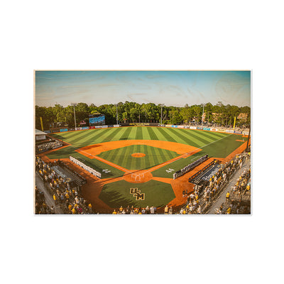 Southern Miss Golden Eagles - Pete Taylor Park - College Wall Art #Wood