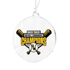 Southern Miss Golden Eagles - Back 2 Back Sun Belt Tournament Champions Logo Bag Tag & Ornament