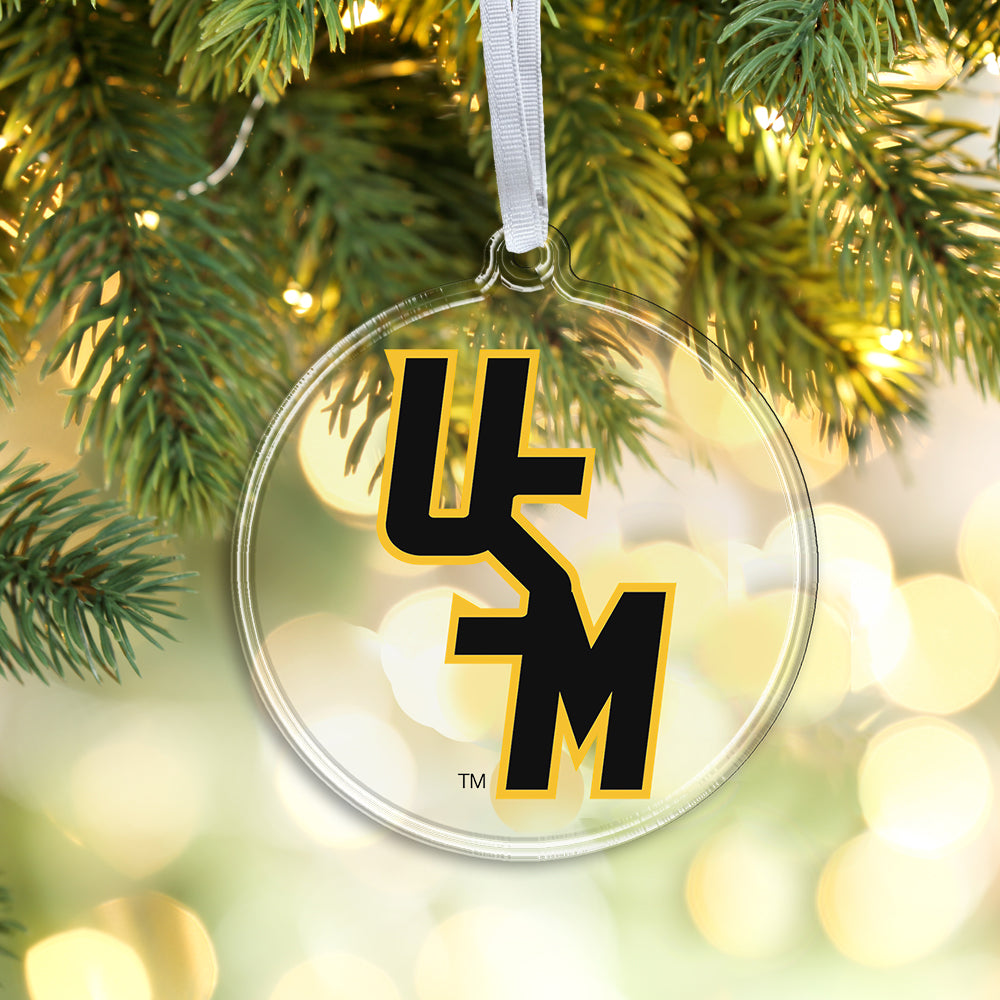 Southern Miss Golden Eagles - USM Logo Ornament & Bag Tag