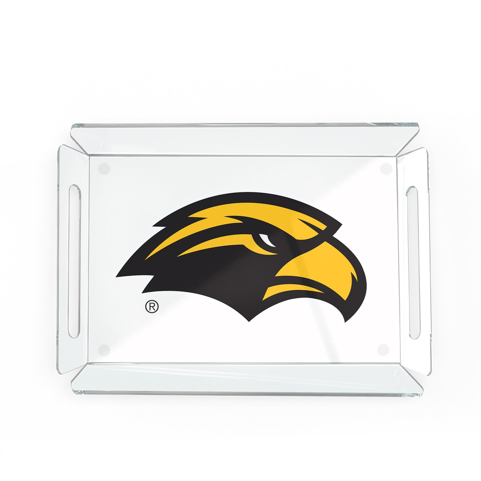 Southern Miss Golden Eagles - Golden Eagles Logo Decorative Serving Tray