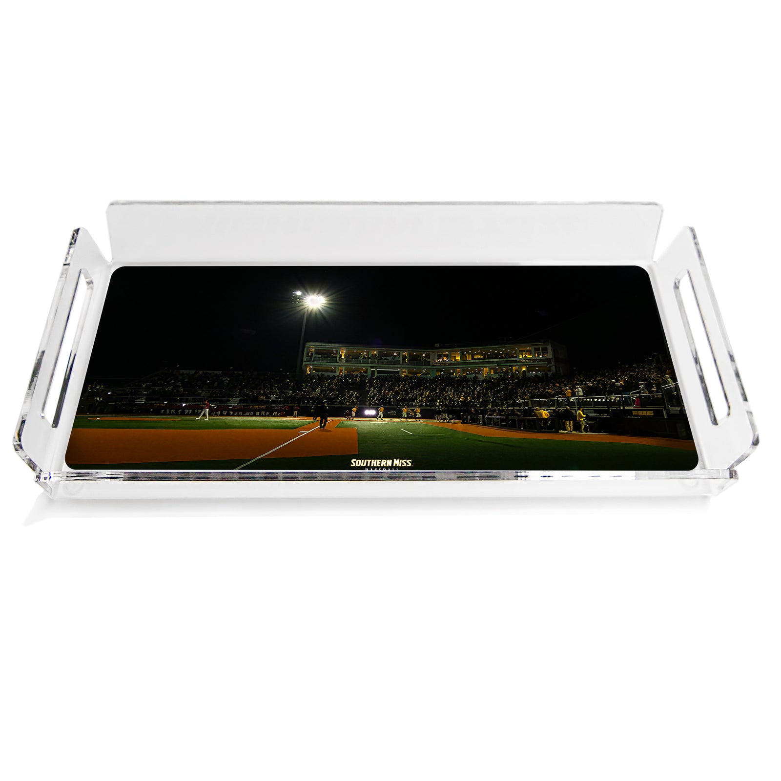 Southern Miss Golden Eagles - Southern Miss Baseball Decorative Serving Tray