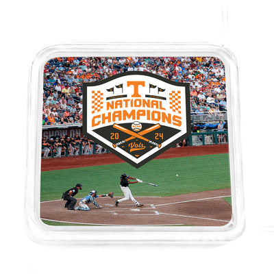 Tennessee Volunteers - It's Out of Here NCAA Baseball National Champions Drink Coaster