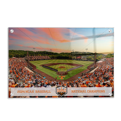 Tennessee Volunteers - Lindsey Nelson Stadium NCAA Baseball National Champions - College Wall Art #Acrylic