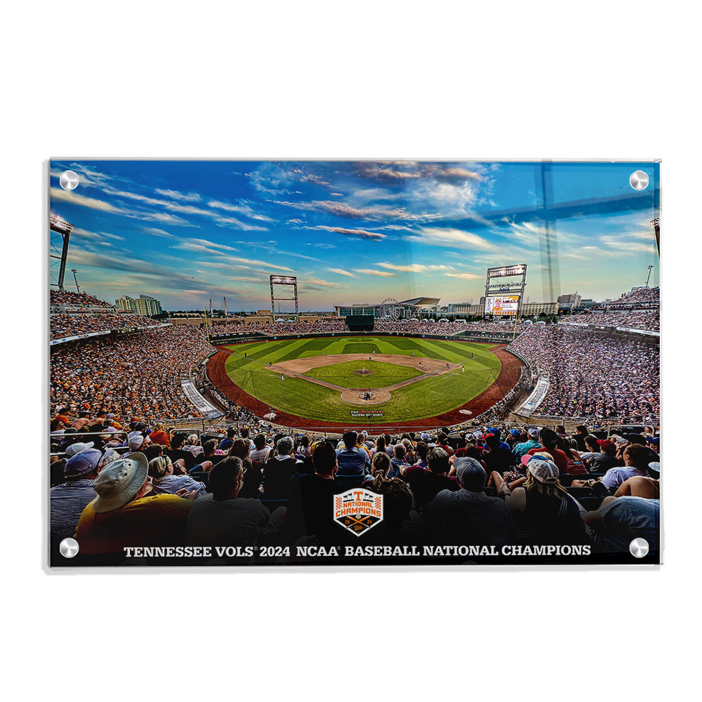Tennessee Volunteers - Tennessee Vols 2024 NCAA Baseball National Champions - College Wall Art #Canvas