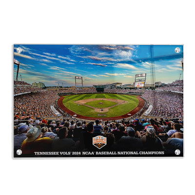 Tennessee Volunteers - Tennessee Vols 2024 NCAA Baseball National Champions - College Wall Art #Acrylic