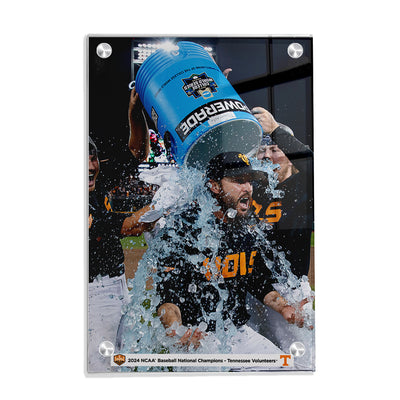 Tennessee Volunteers - Natty Bath - College Wall Art #Acrylic