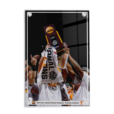 Tennessee Volunteers - 2024 NCAA Baseball National Champions Trophy - College Wall Art #Acrylic