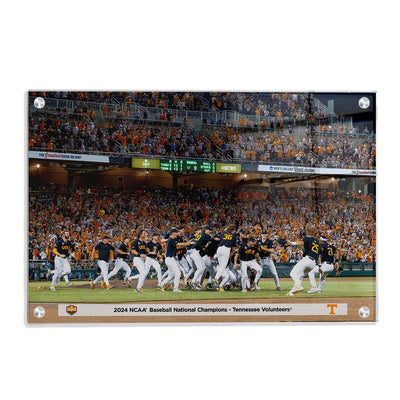 Tennessee Volunteers - 2024 NCAA Baseball National Champions Victory - College Wall Art #Acrylic