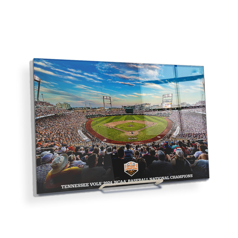 Tennessee Volunteers - Tennessee Vols 2024 NCAA Baseball National Champions - College Wall Art #Canvas