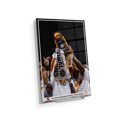 Tennessee Volunteers - 2024 NCAA Baseball National Champions Trophy - College Wall Art #Acrylic Mini