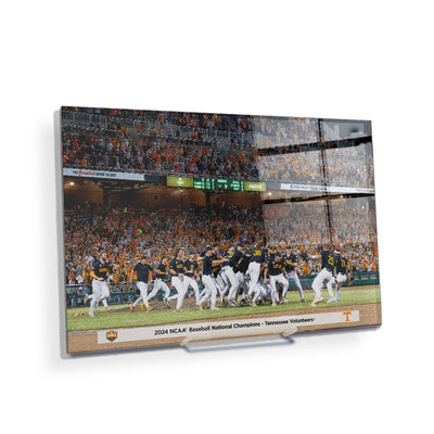 Tennessee Volunteers - 2024 NCAA Baseball National Champions Victory - College Wall Art #Acrylic Mini