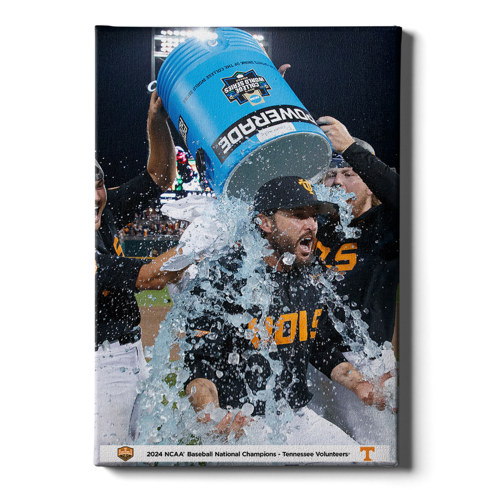 Tennessee Volunteers - Natty Bath - College Wall Art #Canvas