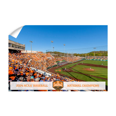 Tennessee Volunteers - Tennessee Baseball NCAA Baseball National Champions - College Wall Art #Wall Decal