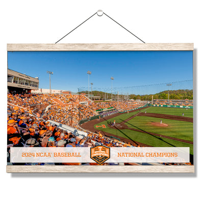 Tennessee Volunteers - Tennessee Baseball NCAA Baseball National Champions - College Wall Art #Hanging Canvas