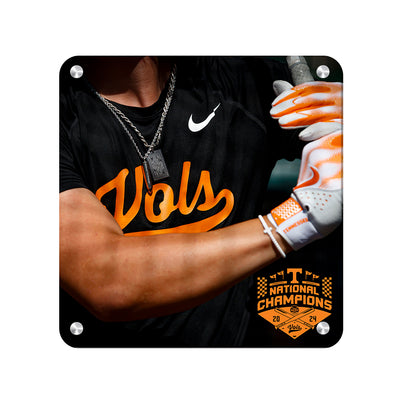 Tennessee Volunteers - Batter up National Baseball Champions - College Wall Art #Metal