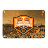 Tennessee Volunteers - Tennessee Orange NCAA Baseball National Champions - College Wall Art #Metal