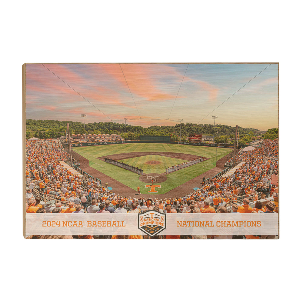Tennessee Volunteers - Lindsey Nelson Stadium NCAA Baseball National Champions - College Wall Art #Canvas