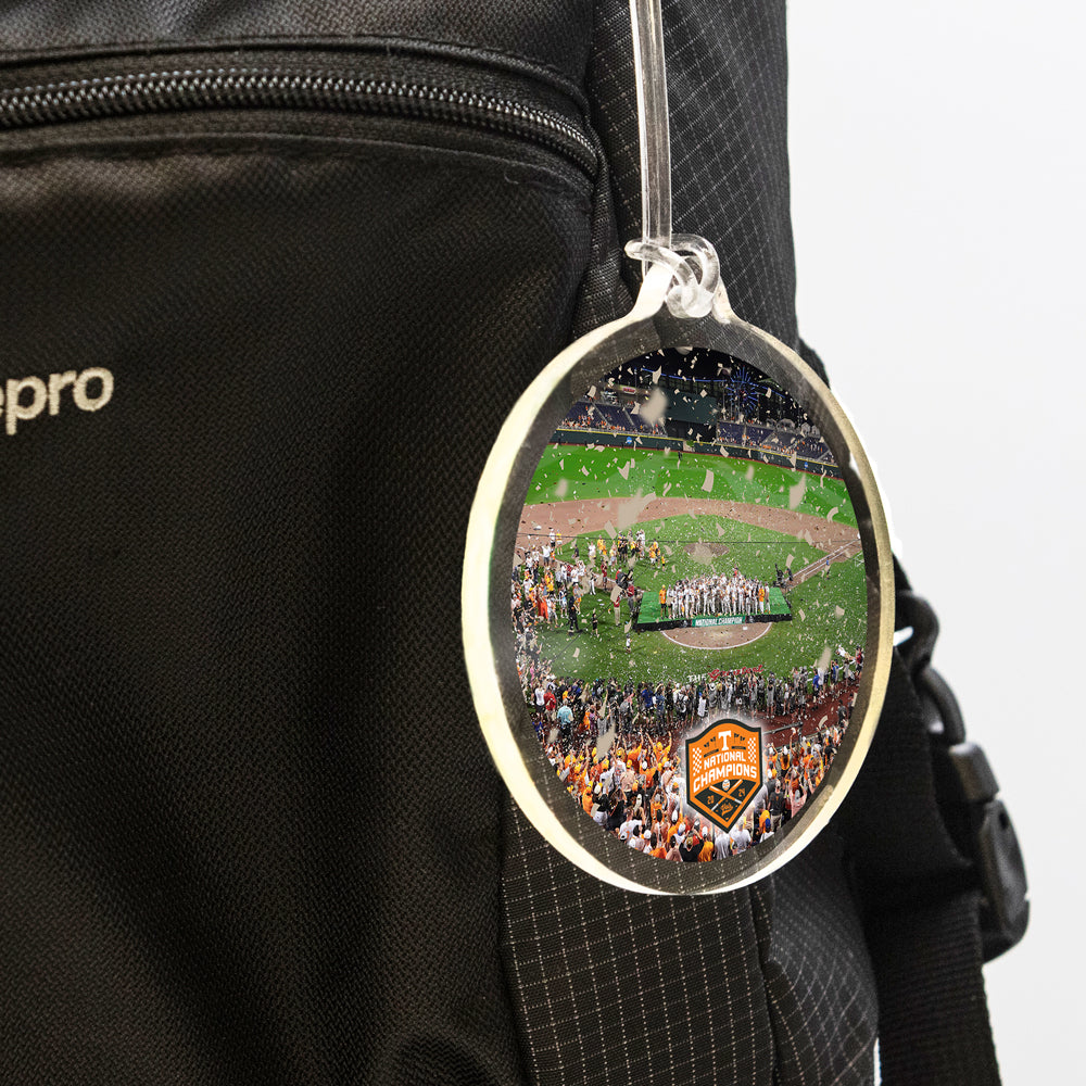 Tennessee Volunteers - Tennessee 2024 NCAA Baseball National Champions Bag Tag & Ornament