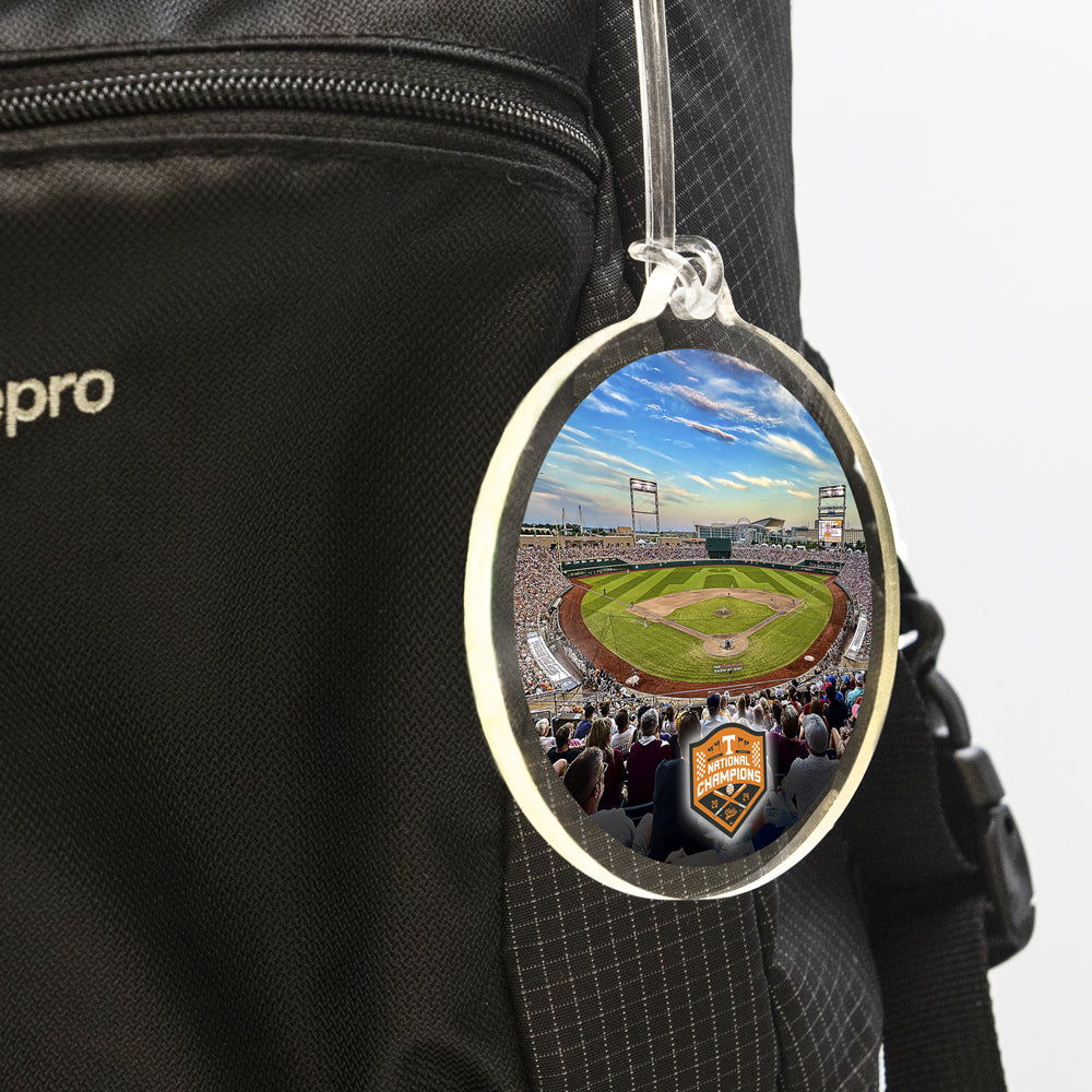 Tennessee Volunteers - Tennessee Vols 2024 NCAA Baseball National Champions Bag Tag & Ornament