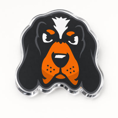 Tennessee Volunteers - Smokey Dimensional Drink Coaster