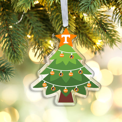 Tennessee Volunteers - Tennessee Christmas Tree Ornament