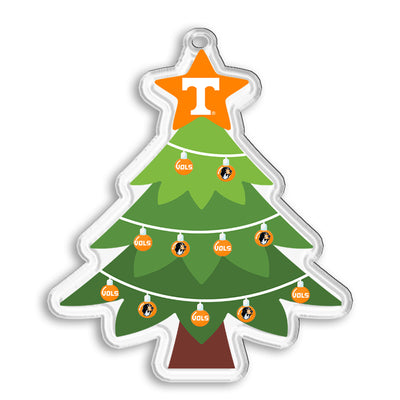 Tennessee Volunteers - Tennessee Christmas Tree Ornament