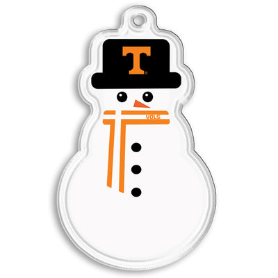 Tennessee Volunteers - Tennessee Snowman Ornament