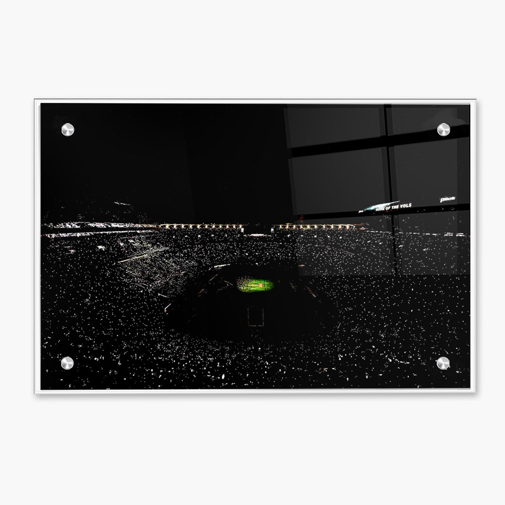Tennessee Volunteers - Neyland Lights - College Wall Art #Canvas