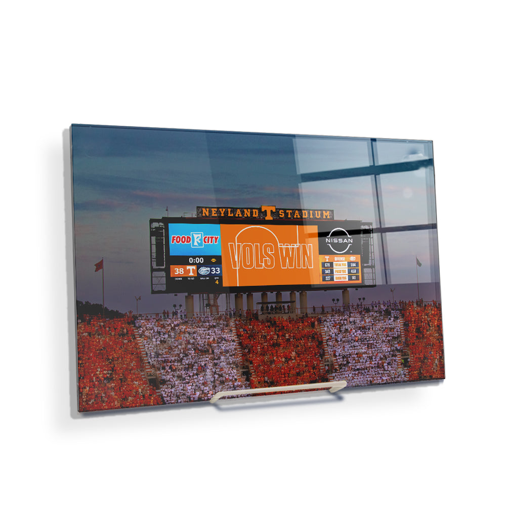 Tennessee Volunteers - Vols Win - College Wall Art #Canvas