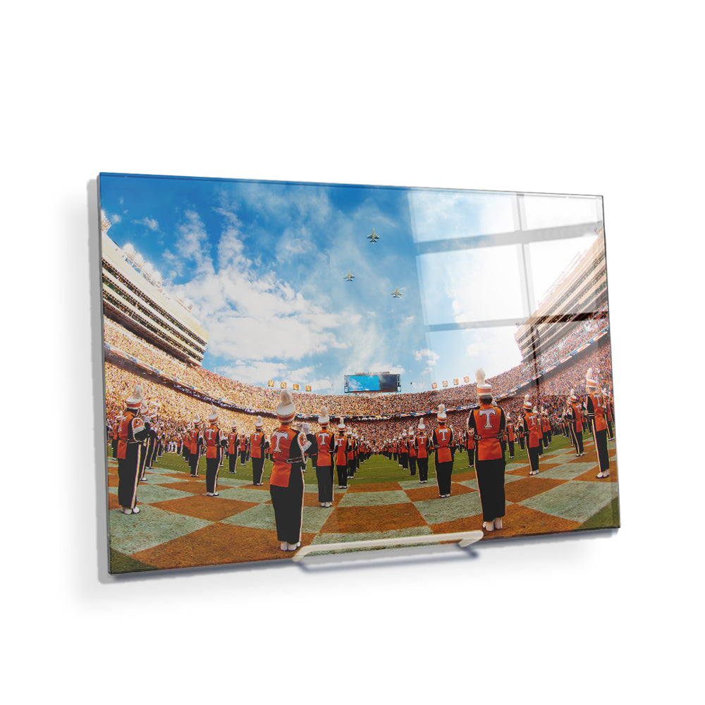 Tennessee Volunteers - Tennessee Flyover - College Wall Art #Canvas