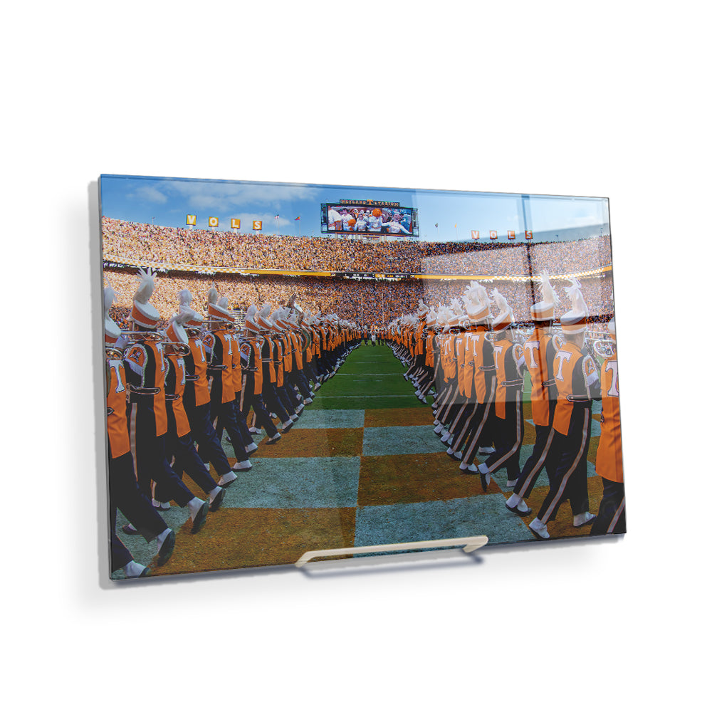 Tennessee Volunteers - Opening the T - College Wall Art #Canvas