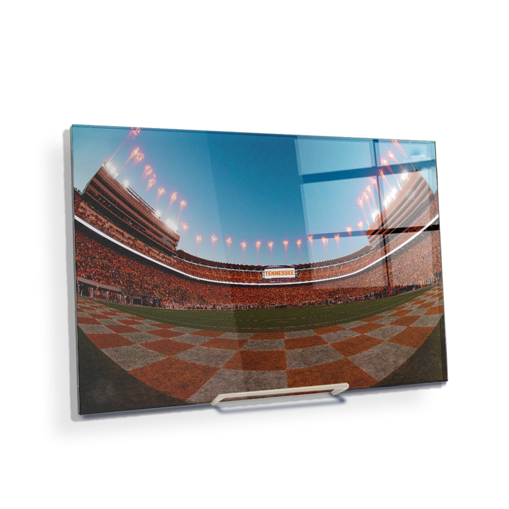 Tennessee Volunteers - Fisheye View Neyland Stadium - College Wall Art #Canvas