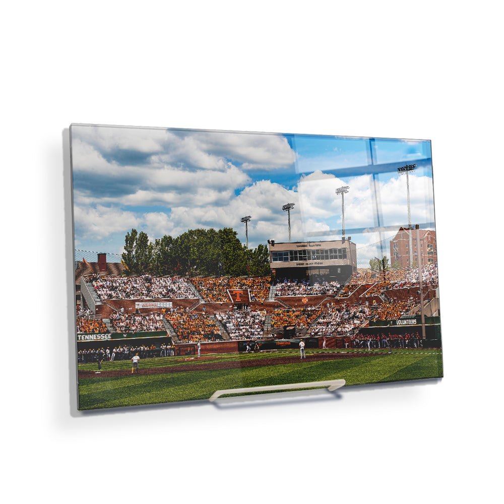 Tennessee Volunteers - Checkered Lindsey Nelson Stadium - College Wall Art #Canvas