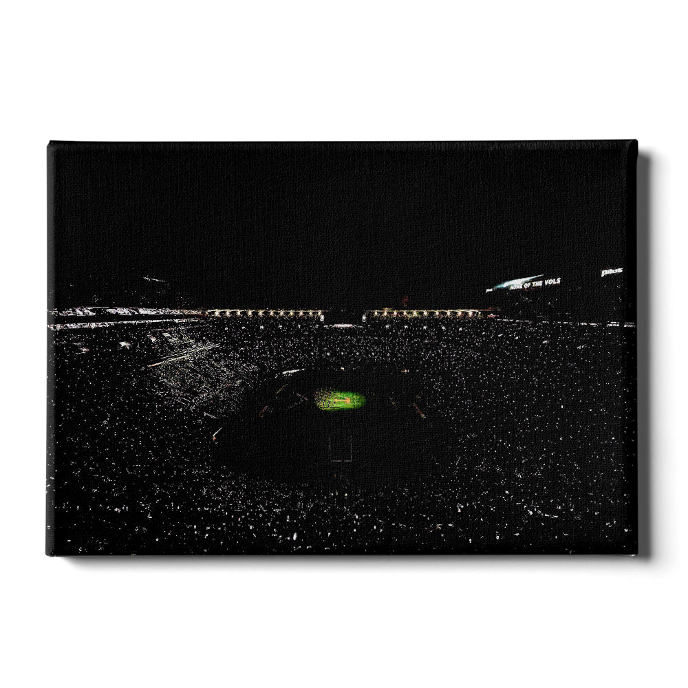 Tennessee Volunteers - Neyland Lights - College Wall Art #Canvas
