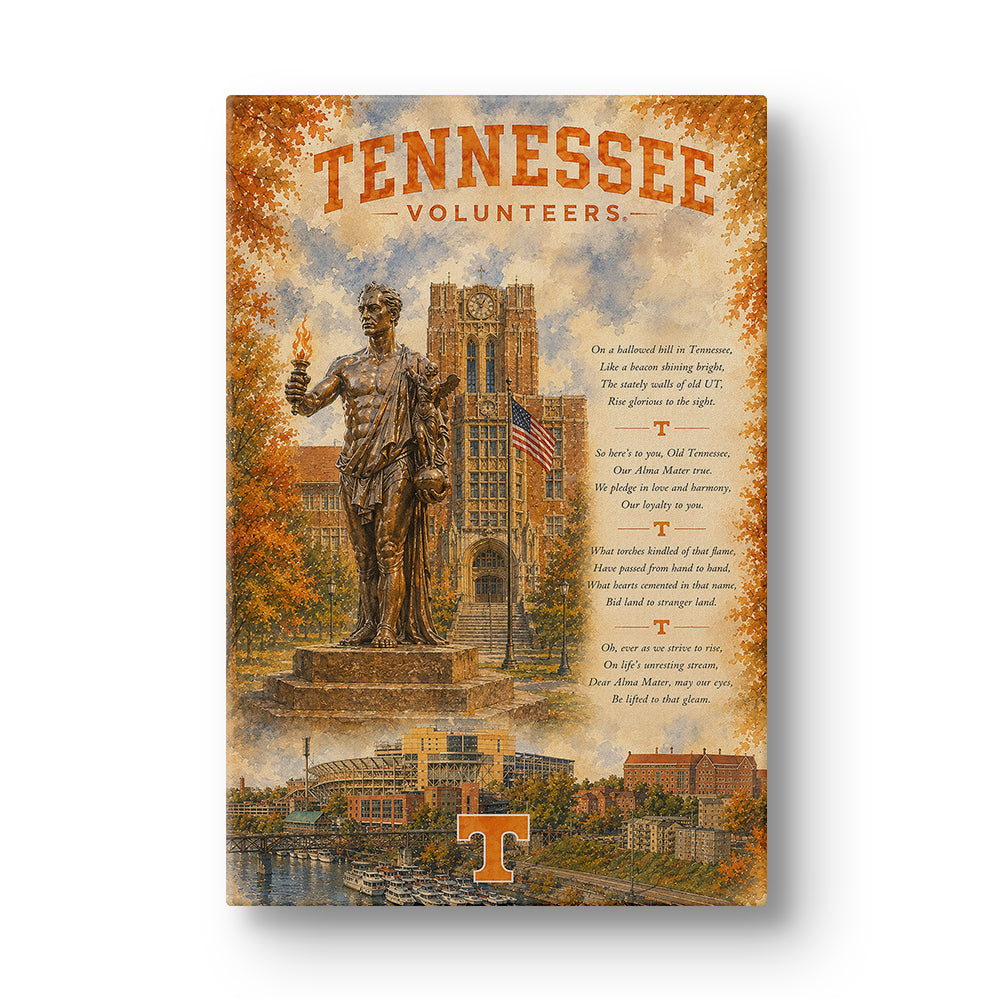 Tennessee Volunteers - Tennessee Volunteers Legacy - College Wall Art #Canvas