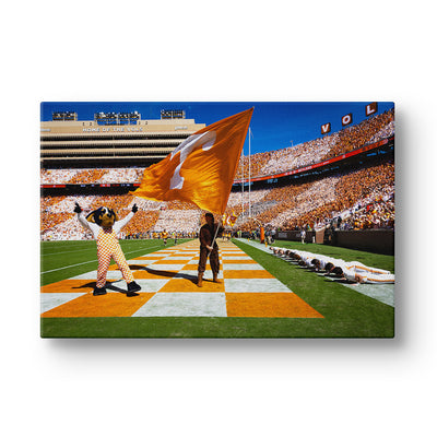 Tennessee Volunteers - Touchdown Celebration - College Wall Art #Canvas
