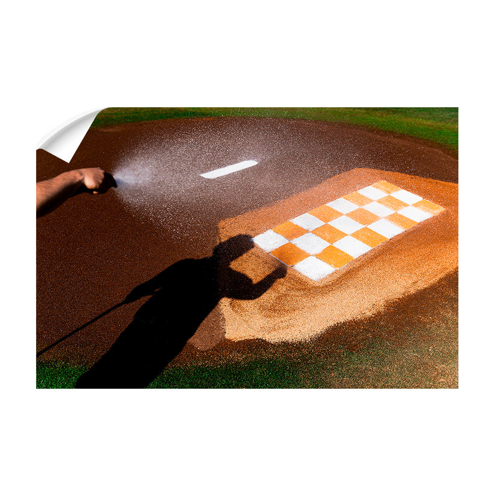 Tennessee Volunteers - Tennessee Pitcher's Mound - College Wall Art #Canvas