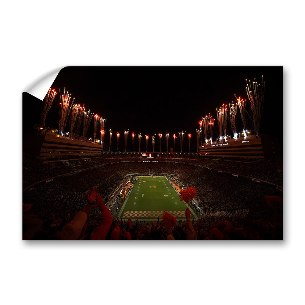 Tennessee Volunteers - Give Him Six Dark Mode - College Wall Art #Canvas